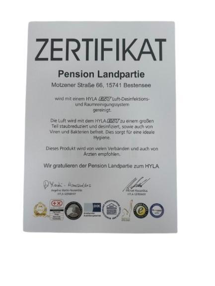 베슈텐지 Landpartie 아파트 외부 사진